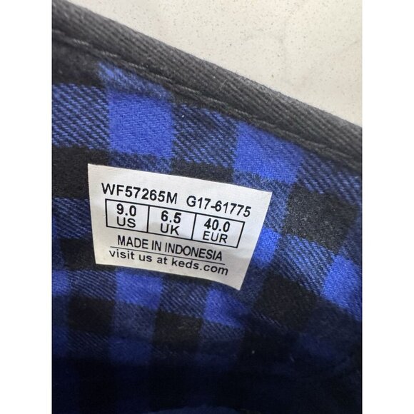 Keds Boots Womens Size 9 Scout Splash Duck Rain Ortholite Black Blue Waterproof - Picture 9 of 15